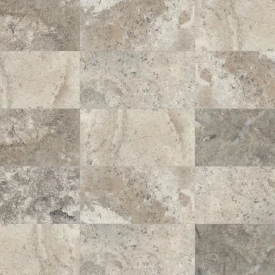 Silver Cream 12" x 24" Filled & Honed Travertine Tile