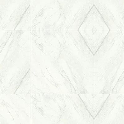 Magnifica The Thirties 30" x 30" - 8mm Honed Porcelain Tile in Luxe White