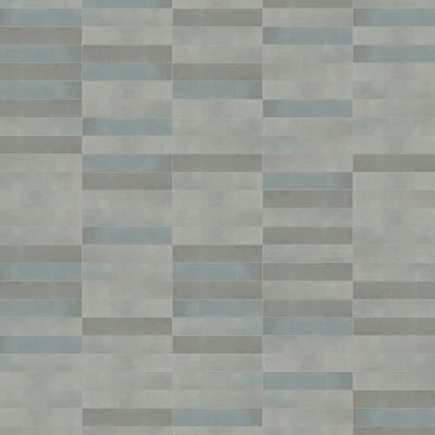 Celine 2.5" x 12" Matte Porcelain Floor & Wall Tile in Blue
