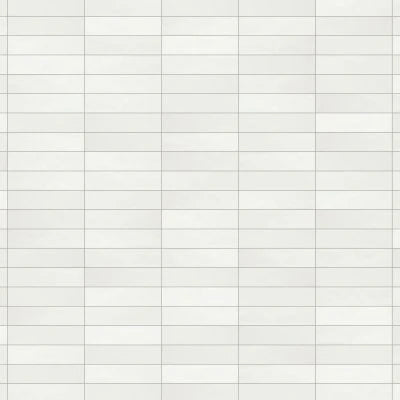 Clara 2.75" x 11" Matte Porcelain Tile in White