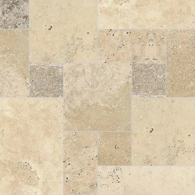 Travertine Peruvian Crm Bd, Pattern, Paredon, Tumbled
