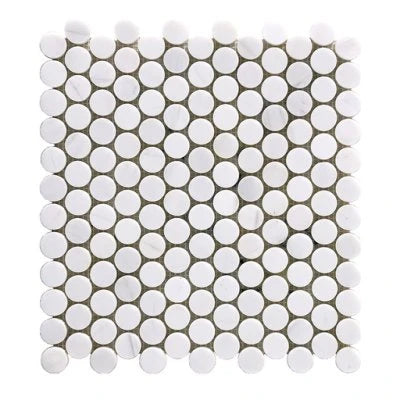 Natural Stone Dolomite Penny Round Mosaic