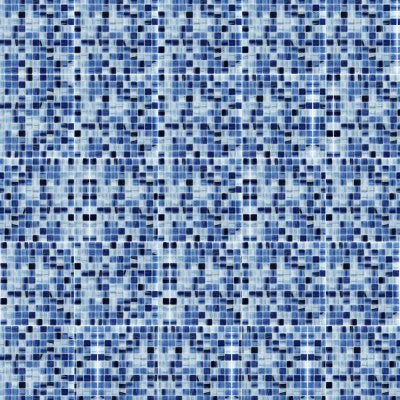 Tortuga Azure Natural Minisquare Mosaic