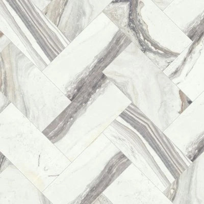 Eclessia Marble Volakas, Rectangle, 12X24, Polished
