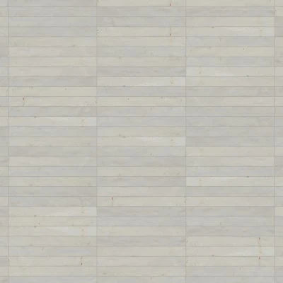 Chroma 2" x 18" Glossy Porcelain Field Tile in White