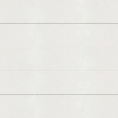Loft 12" x 24" Honed Porcelain Field Tile in White