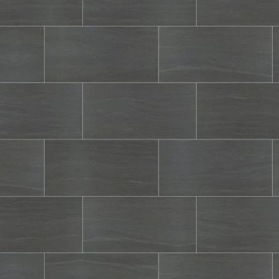 Sabbia Marmo - Black, Rectangle, 12X24, Stepwise, Matte