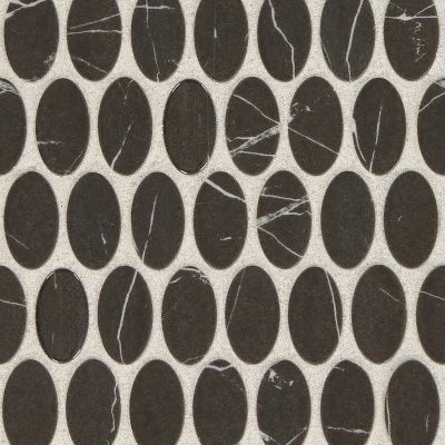 Statuette Night Shade, Oval, 1/2X1, Matte