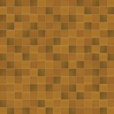 Zagora 4" x 4" Glossy Zellige Field Tile in Caramel