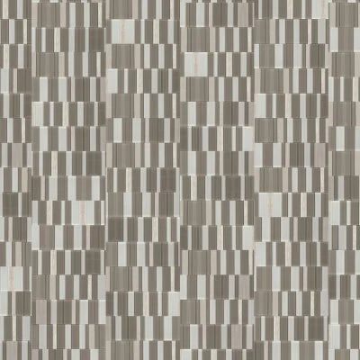 SimplyStick Mosaix Chenille white and glass Blend, Straight Joint, 4, Straight Edge, Honed