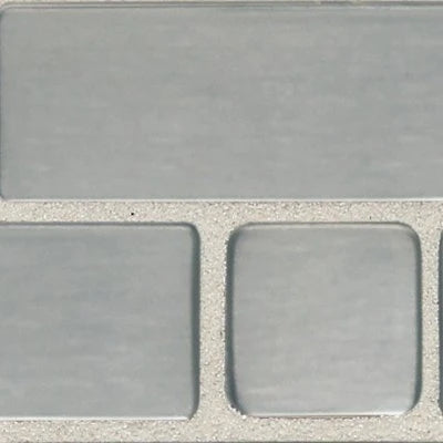Metallica Brushed Stainless Steel, Lattice Weave, Large Basketweave, Satin
