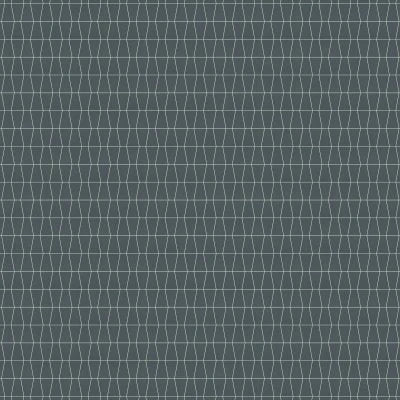 Marin Trapezoid Matte Porcelain Mosaic in Midnight Tide