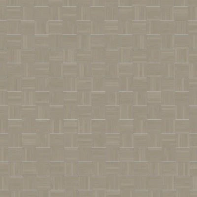 Sahara .5" x 4" Matte Crosshatch Porcelain Mosaic Tile in Taupe