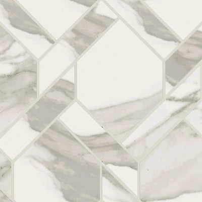 Stratus Grigio Natural Rope Mosaic