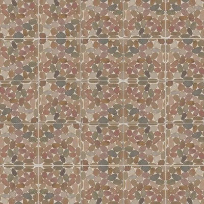 Waterbrook Jumbo Sliced Pebble Mosaic in Brown