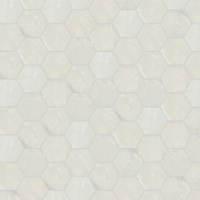 Solstice - Winter White, Hexagon, 8, Stepwise, Matte (ST32)