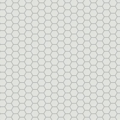 MOSAIC ARTISAN PLUS WHITE GRIP 2X2 (12X12 SHEET)