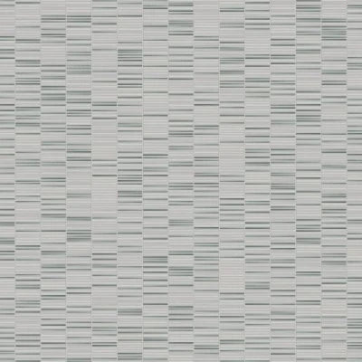 Kaikos 3/8" x 4" Stacked Glass and Stone Mosaic in Light Green and Oriental White