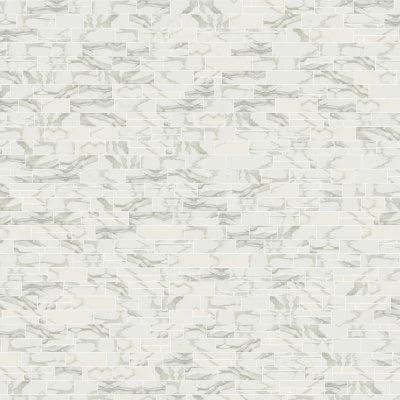 Stratus Grigio Polished Muretto Mosaic