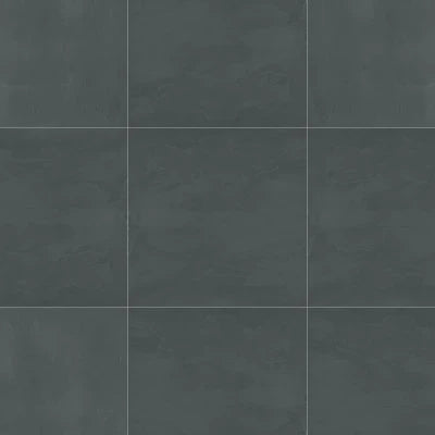 Andhra Black 24" x 24" Gauged Slate Tile