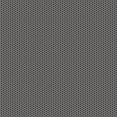 Le Cafe 1" x 1" Hexagon Matte Porcelain Mosaic Tile in Black