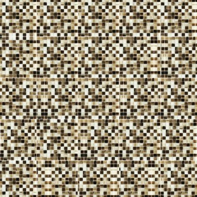 Tortuga Amber Natural MiniSquare Mosaic