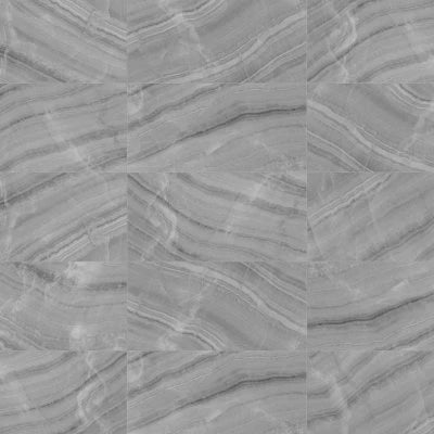 Gemma 12" x 24" Honed Porcelain Field Tile in Grey Onyx