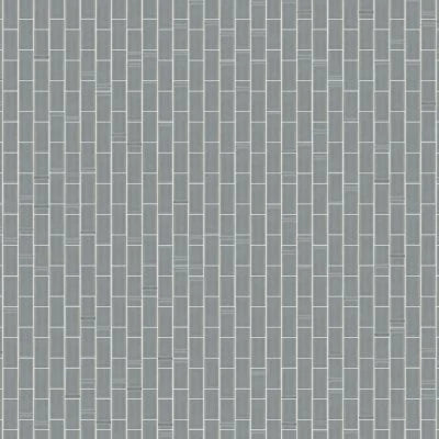 MOSAIC ARTISAN PLUS DARK GLOSSY 2X4 BEVELED (11.5X11.5 SHEET)