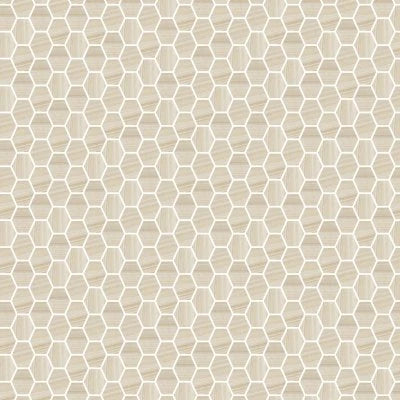 Onyx Honey Polished Hex Mosaic