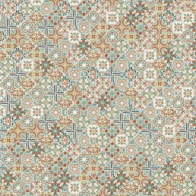 Cotto Revival - Valencia, Square, 4X4, Hand Crafted, Glossy