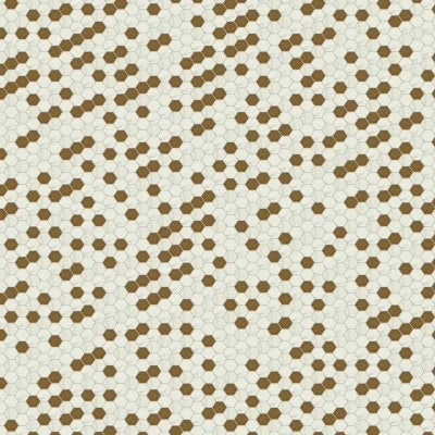 Uptown Glass Posh Chiffon, Hexagon, 1, Glossy