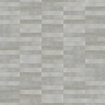 Celine 2.5" x 12" Matte Porcelain Floor & Wall Tile in Greige