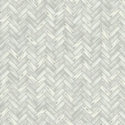 ECHO WHITE HERRINGBONE MOSAIC 11X13-GLS