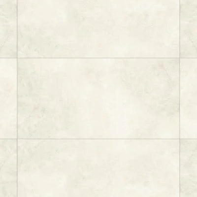 Shandar 24" x 48" Matte Porcelain Field Tile with Mould in Social White