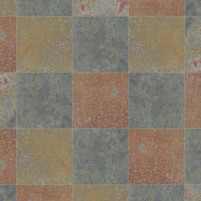 Brazilian Multicolor 16" x 16" Gauged Slate Tile