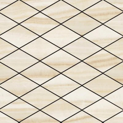 Onyx Honey Polished Rhombus Mosaic