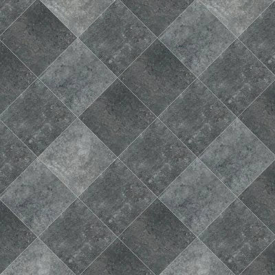 Creativo - Carbon, Square, 12X12, Chiseled, Matte