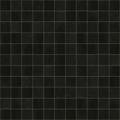 Cloé 5" x 5" Glossy Ceramic Tile in Black