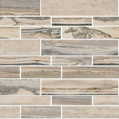 Exotic Stone Fossil Natural Murreto Mosaic