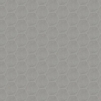 Marble Obsession - Grigio, Hexagon, 8, Matte