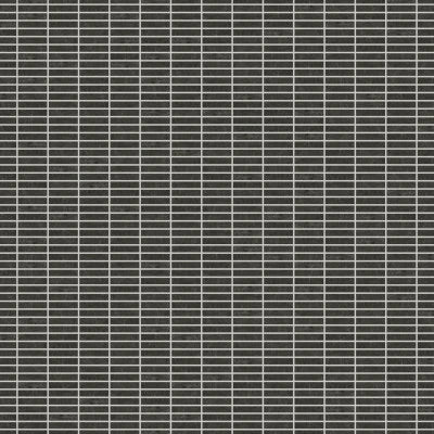 Farmhouse Living 1" x 4" Matte Porcelain Straight Set Mosaic in Slate