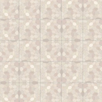 Waterbrook Jumbo Sliced Pebble Mosaic in White