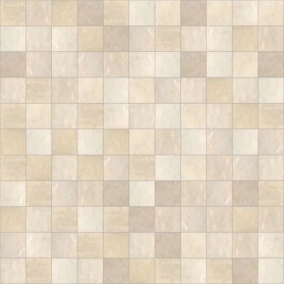 Cloé 5" x 5" Glossy Ceramic Tile in Creme