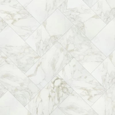 Marble Obsession - Arabescato, Rectangle, 12X24, Matte