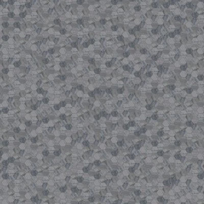 Natural Stone Wooden Silver Hexagon Mosaic