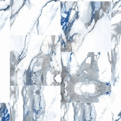 Crash Blue Polished 24x24