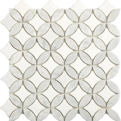 Natural Stone Light Blend Superellipse Mosaic