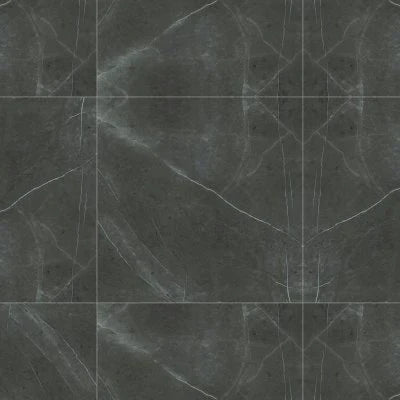 Magnifica The Thirties 30" x 30" - 8mm Honed Porcelain Tile in Pietra Grey