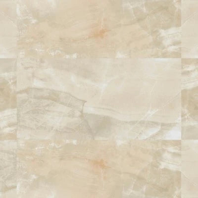 Gemma 24" x 48" Polished Porcelain Field Tile in Beige Onyx