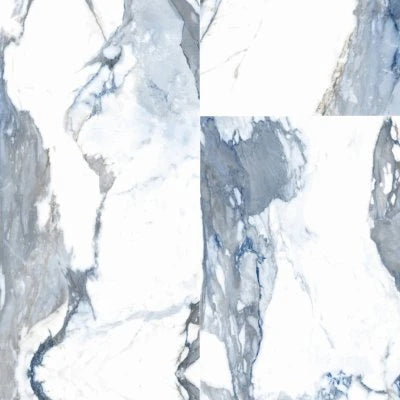 Crash Blue Polished 36x72